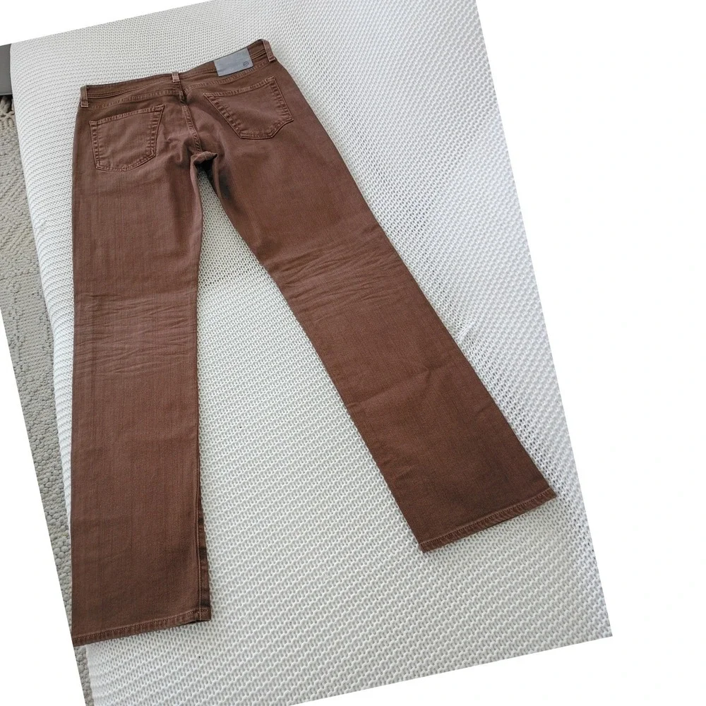 AG‎ Graduate Tailored Leg NWOT Brown Jeans Mens 32x33 Vault Premium Denim $198